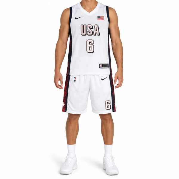 ست بسکتبالی سفید USA کد 6686
