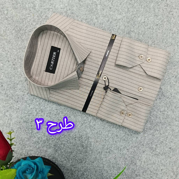 پیراهن مردانه راه راه استین بلند سایز M تا 2XL | پیراهن کلاسیک مردانه راه راه در 5 طرح | پیراهن مردانه رسمی راه راهBB2