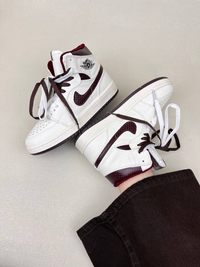 کتونی ساقدار زنانه ساقدار ایر جردن 1 اما مانیر 1 NIKE AIR JORDAN کد 912
