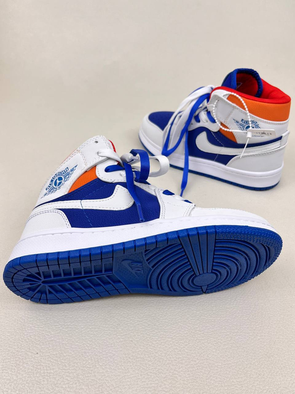 کتونی ساقدار زنانه ایر جردن 1 کینگ بلو  1 NIKE AIR JORDAN کد 912