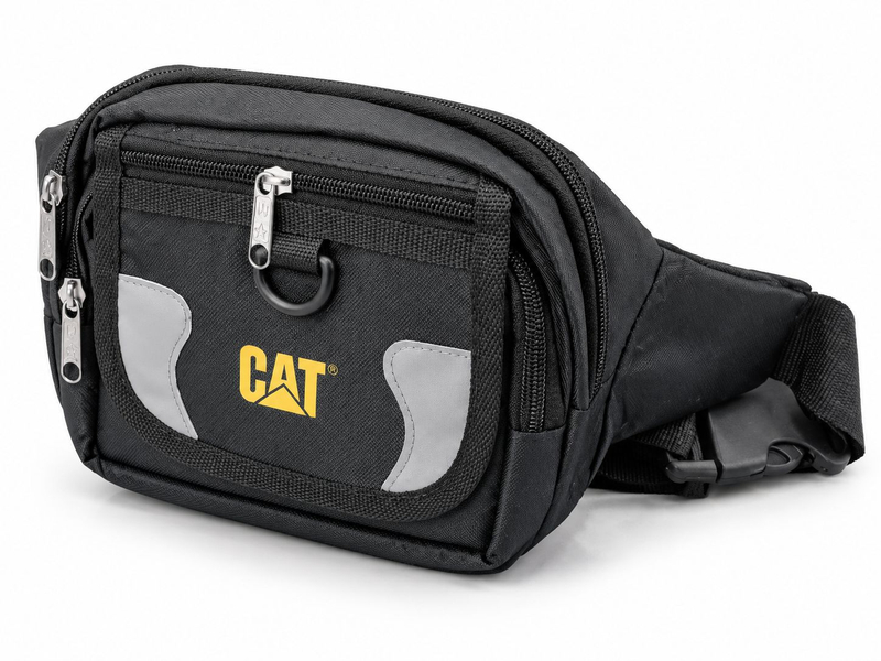 کیف کمری مردانه های کپی مدل کاترپیلار CAT مشکی