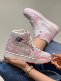 خرید  کتونی ونس ساقدار زنانه نایکی جردن 1 فول نگین nike jordan 1 