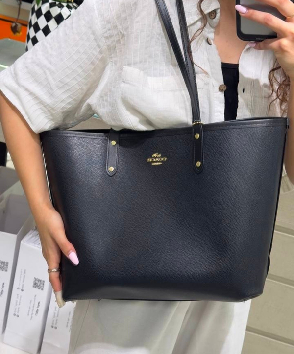 کیف زنانه توت بگ کوچ ۲رو طرح Coach چرم مصنوعی درجه یک
