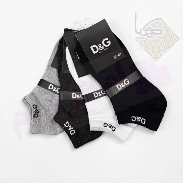 خرید جوراب مچی مردانه D&G پک 3 عددی 