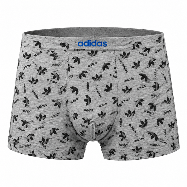 خرید شورت پادار مردانه نخ پنبه اعلا طرح آدیداس (Adidas) – رنگ طوسی 