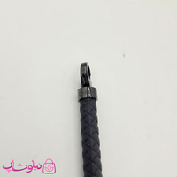 دستبند امگا رابر مشکی با قفل رزگلد کیفیت مستر کد 1400