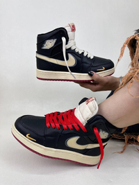 کتونی ساقدار زنانه ساقدار ایر جردن 1 NIKE AIR JORDAN 1 BICYCLE کد 912 دختر طهرونی