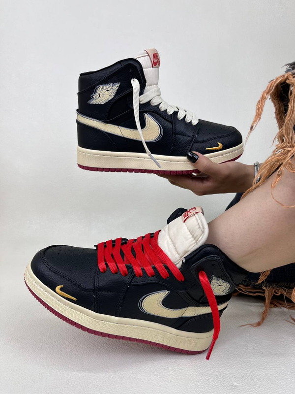 کتونی ساقدار زنانه ساقدار ایر جردن 1 NIKE AIR JORDAN 1 BICYCLE کد 912 دختر طهرونی