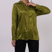 شومیز زنانه ساتن طرح دار